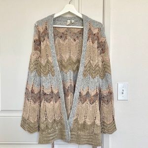 Anthropologie Meadow Rue Belted Cardigan